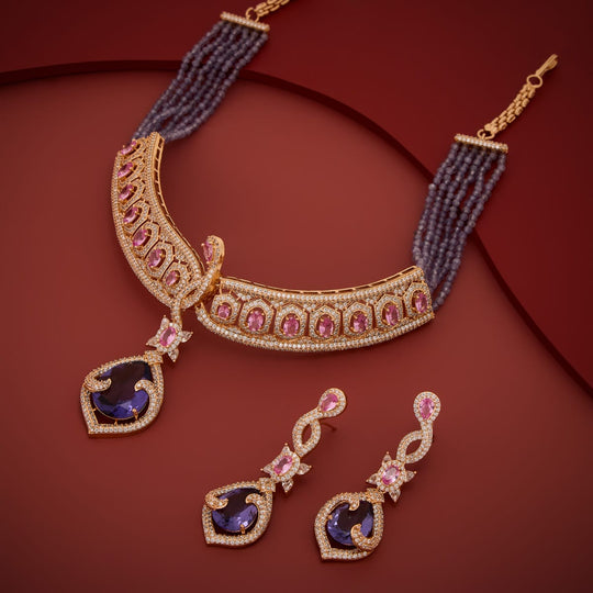 Zircon Necklace Zircon Necklace 202549