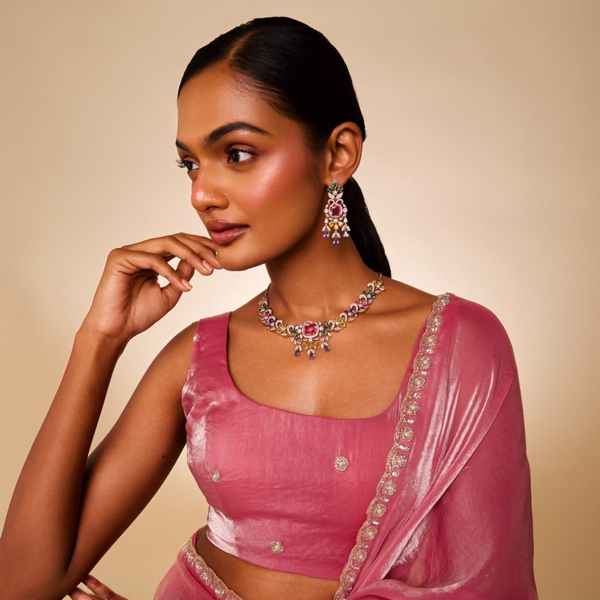 Zircon Necklace Zircon Necklace 202550