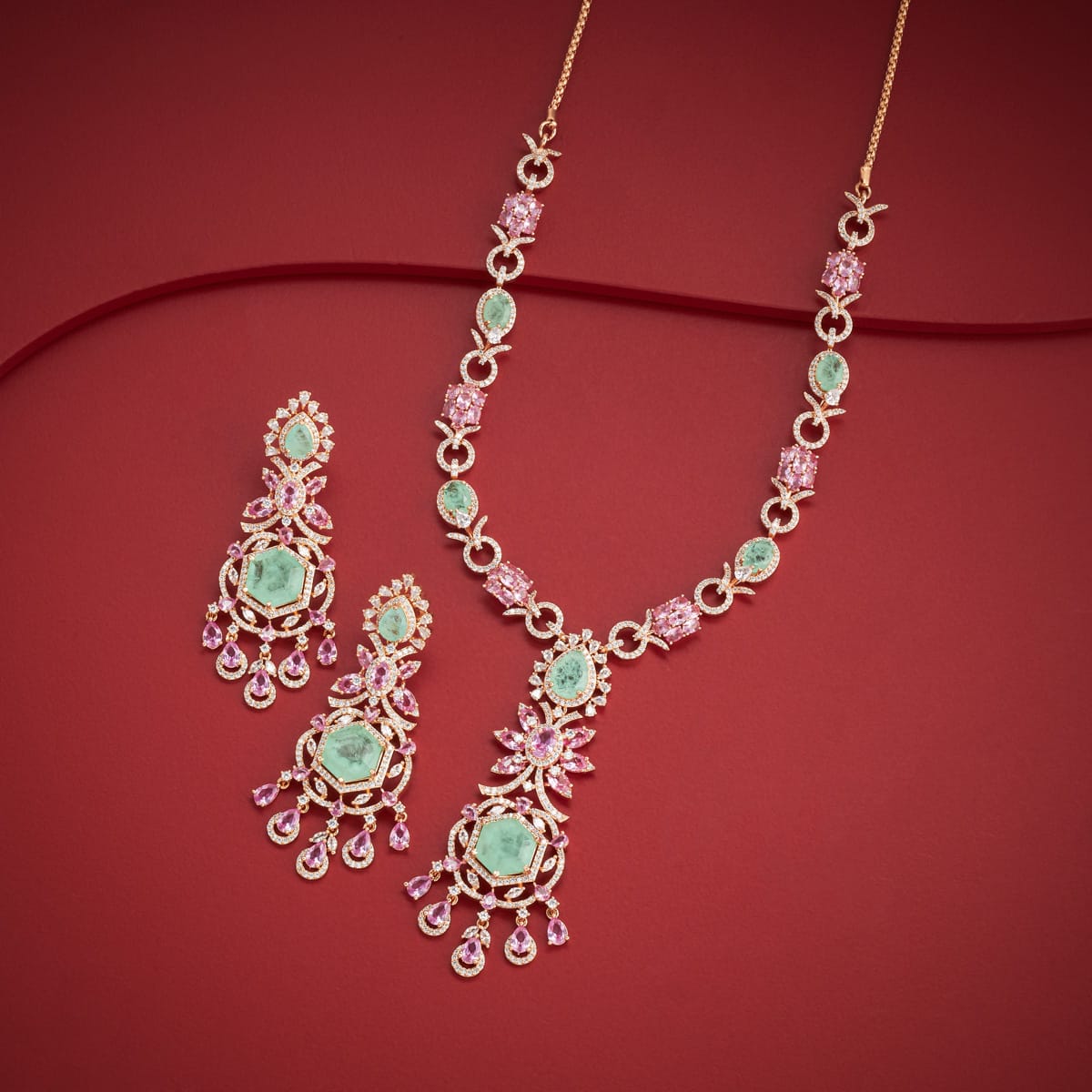 Zircon Necklace Zircon Necklace 202553