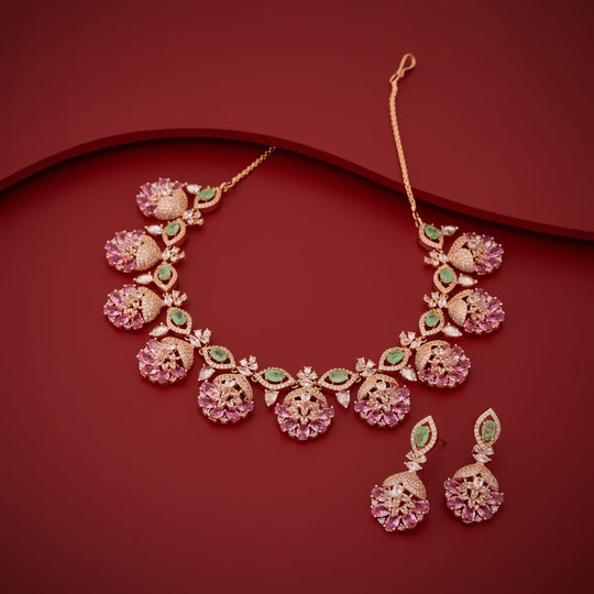 Zircon Necklace Zircon Necklace 202554