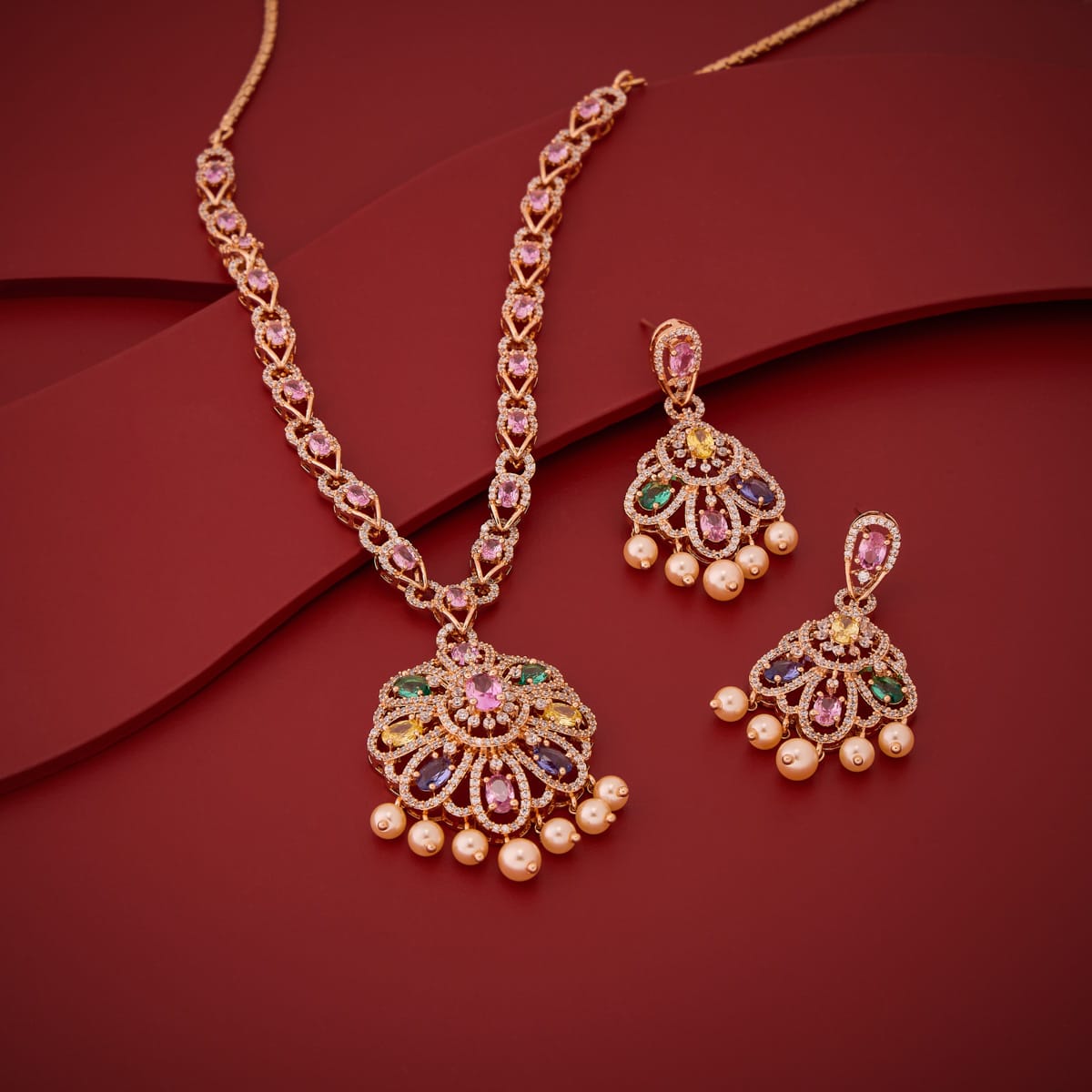 Zircon Necklace Zircon Necklace 202564