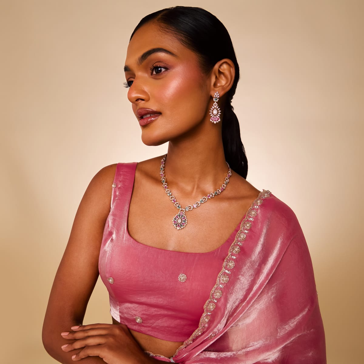 Zircon Necklace Zircon Necklace 202565