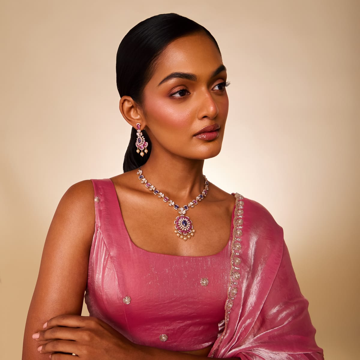 Zircon Necklace Zircon Necklace 202567