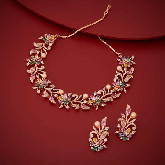 Zircon Necklace Zircon Necklace 202575