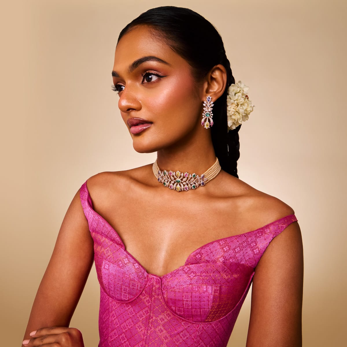 Zircon Necklace Zircon Necklace 202576