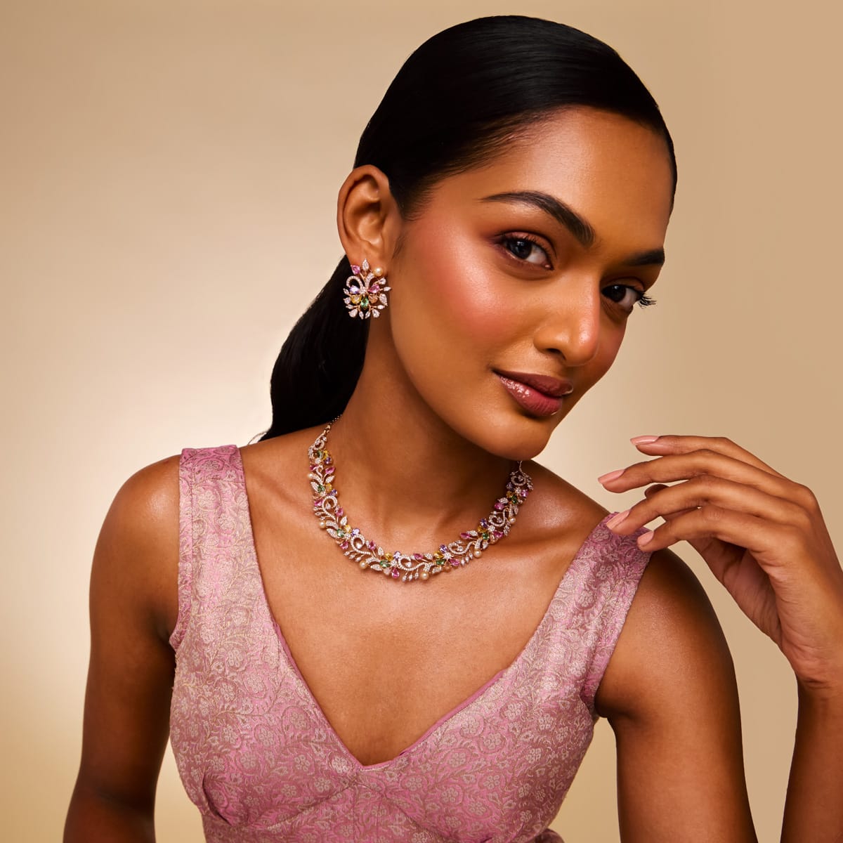Zircon Necklace Zircon Necklace 202579