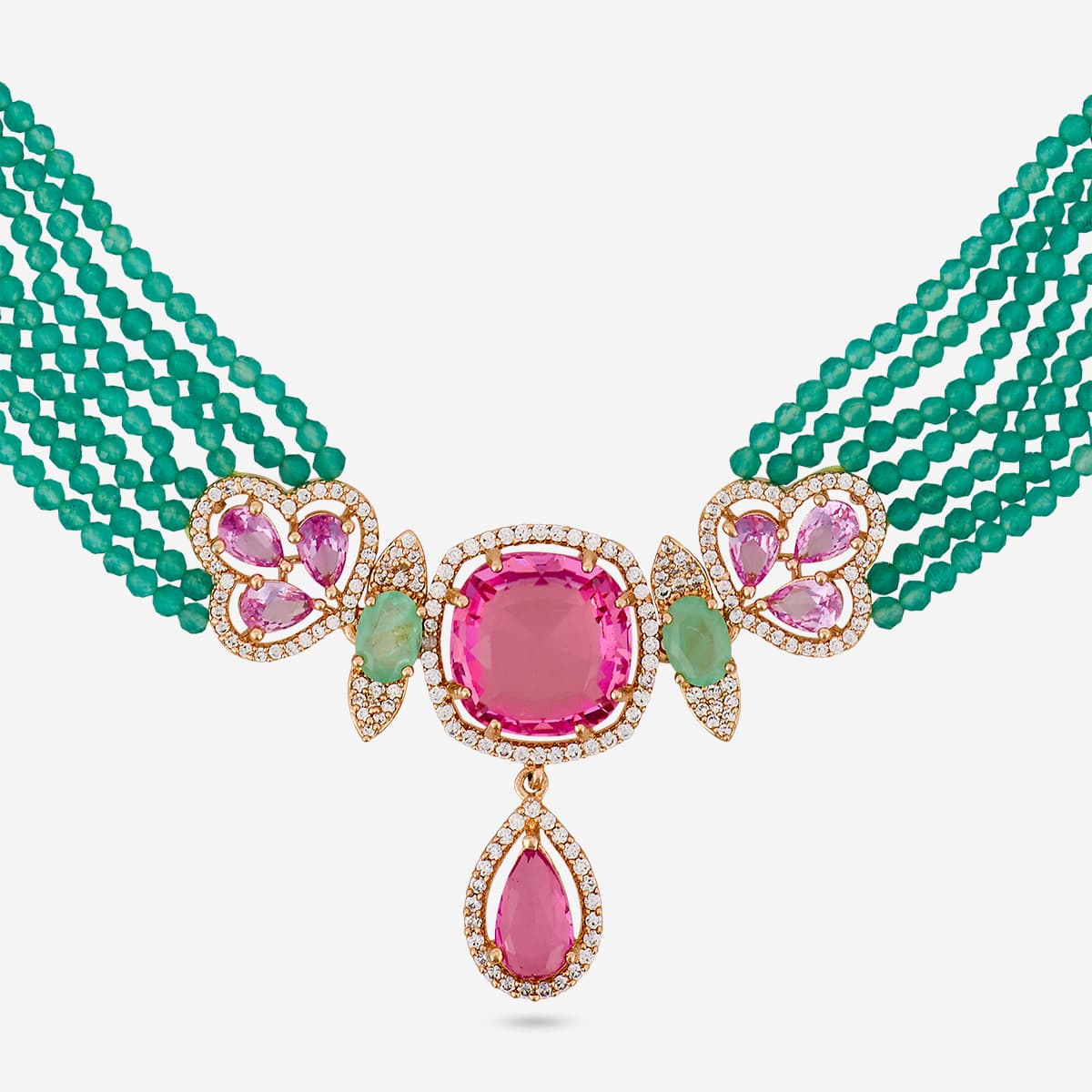 Zircon Necklace Zircon Necklace 202584