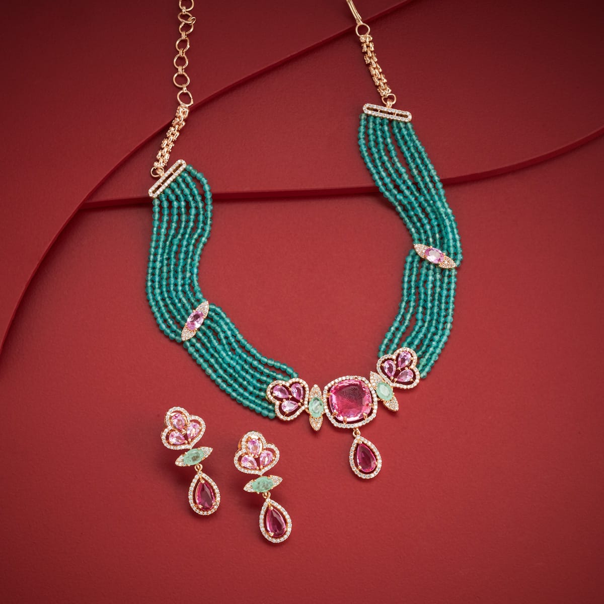Zircon Necklace Zircon Necklace 202584