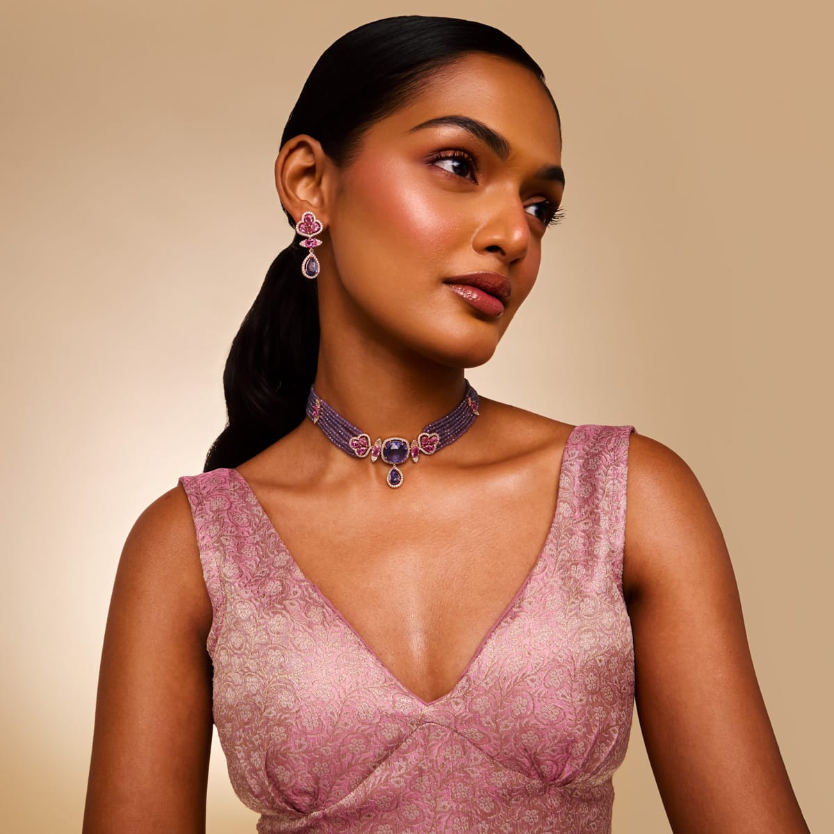 Zircon Necklace Zircon Necklace 202584