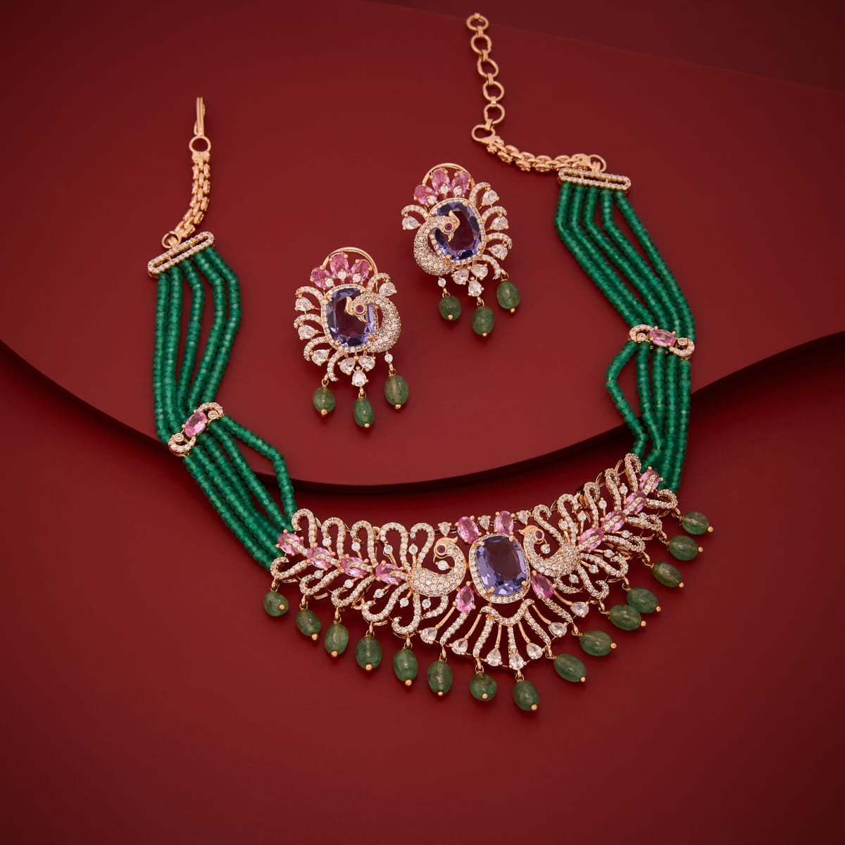 Zircon Necklace Zircon Necklace 202585