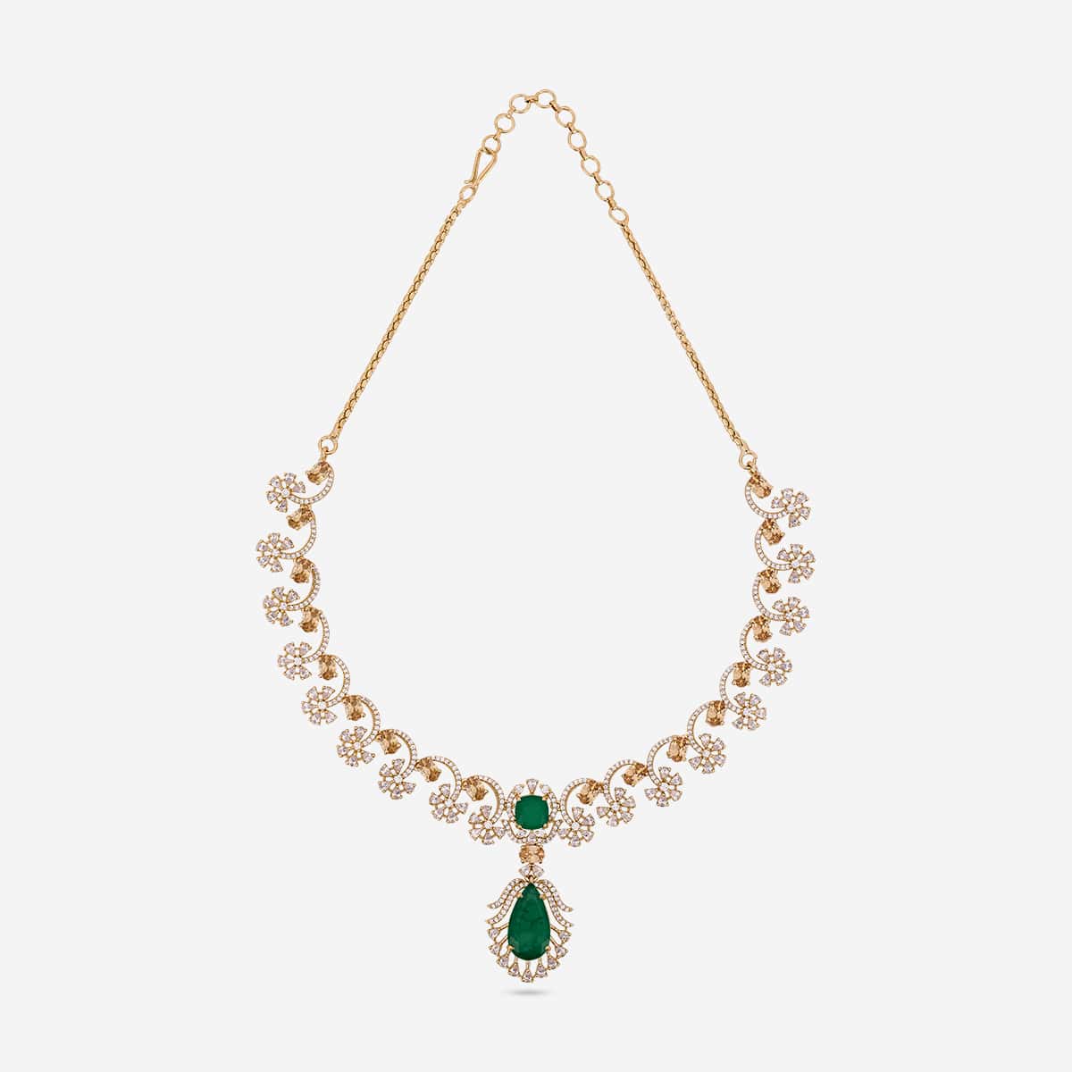 Zircon Necklace Zircon Necklace 202586