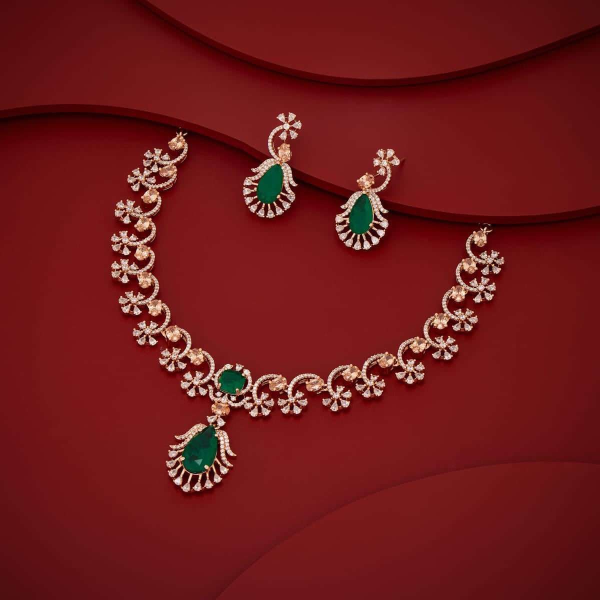 Zircon Necklace Zircon Necklace 202586