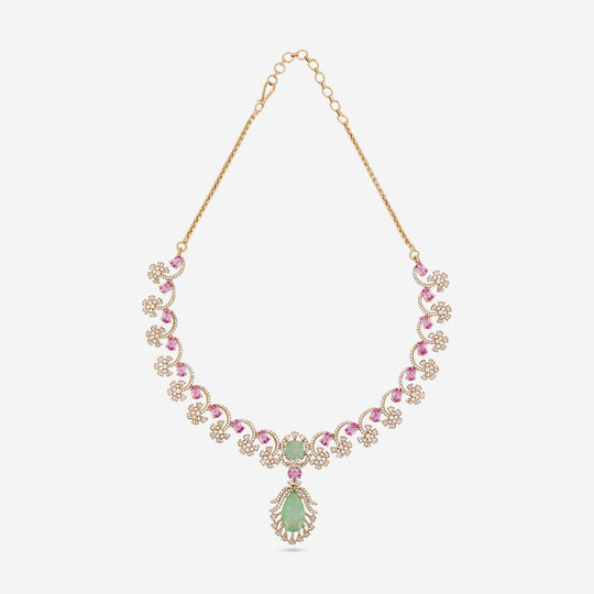 Zircon Necklace Zircon Necklace 202586