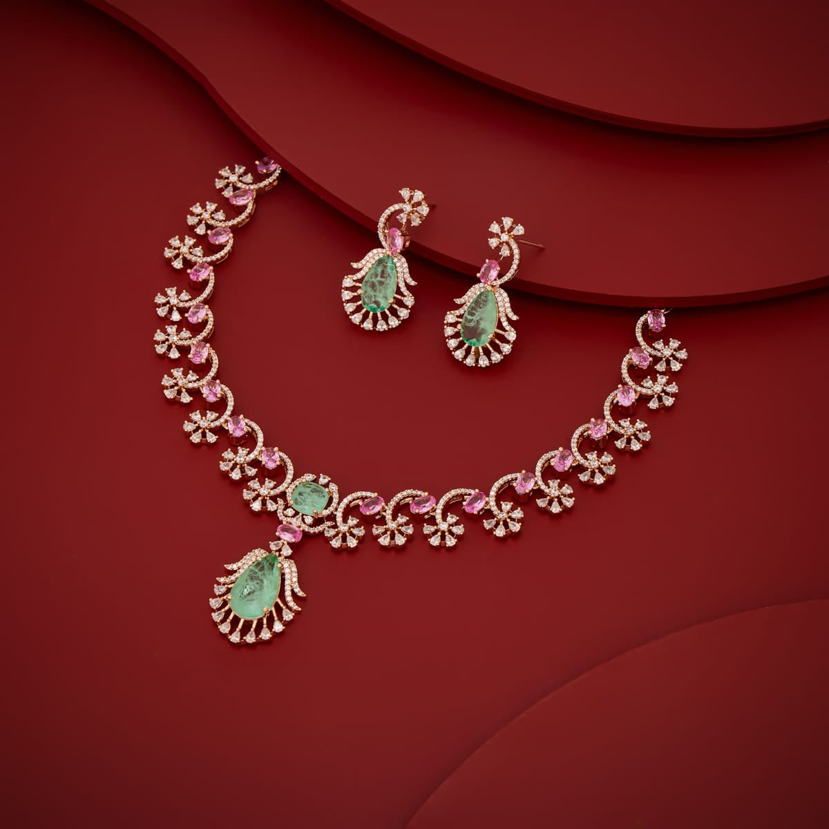 Zircon Necklace Zircon Necklace 202586