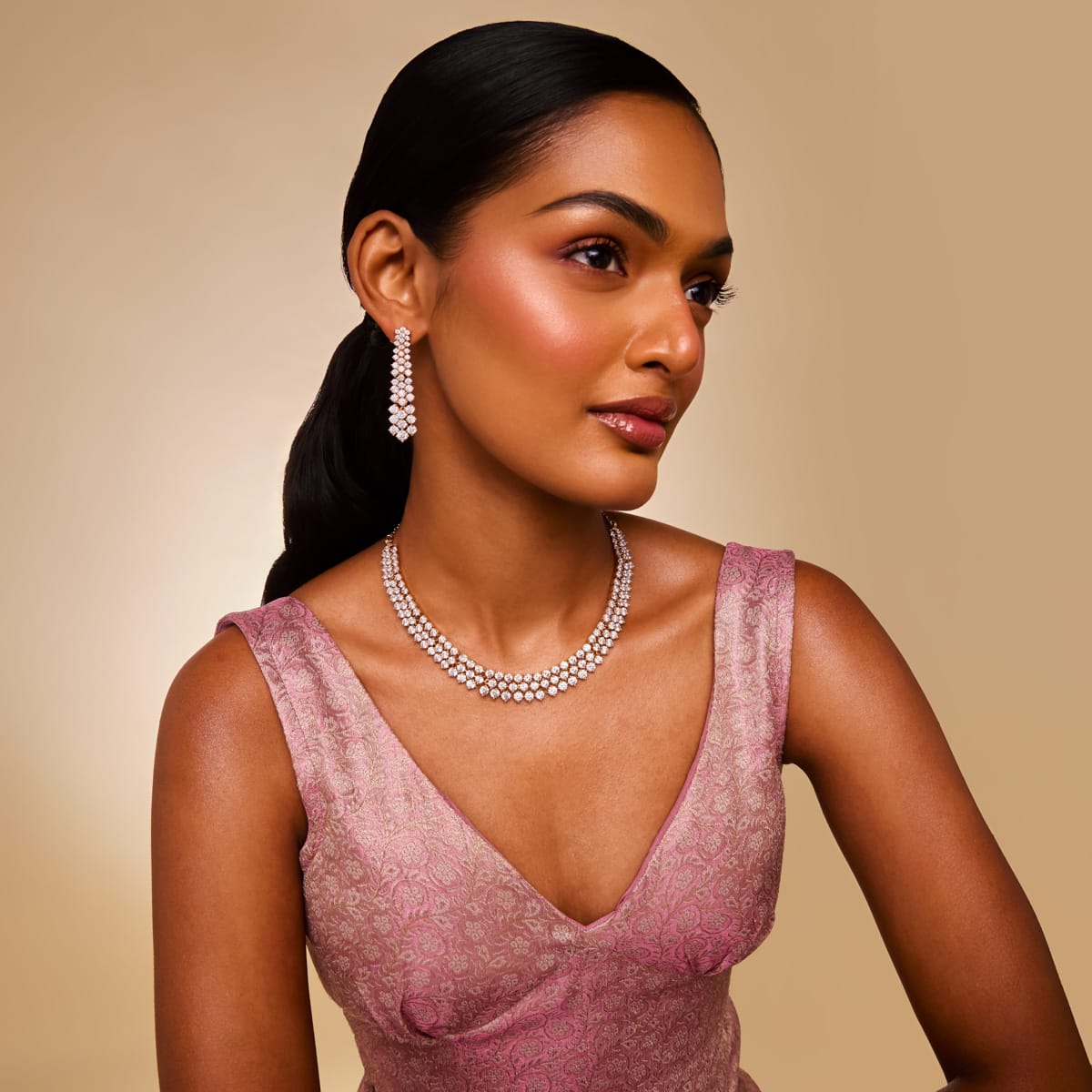 Zircon Necklace Zircon Necklace 202641