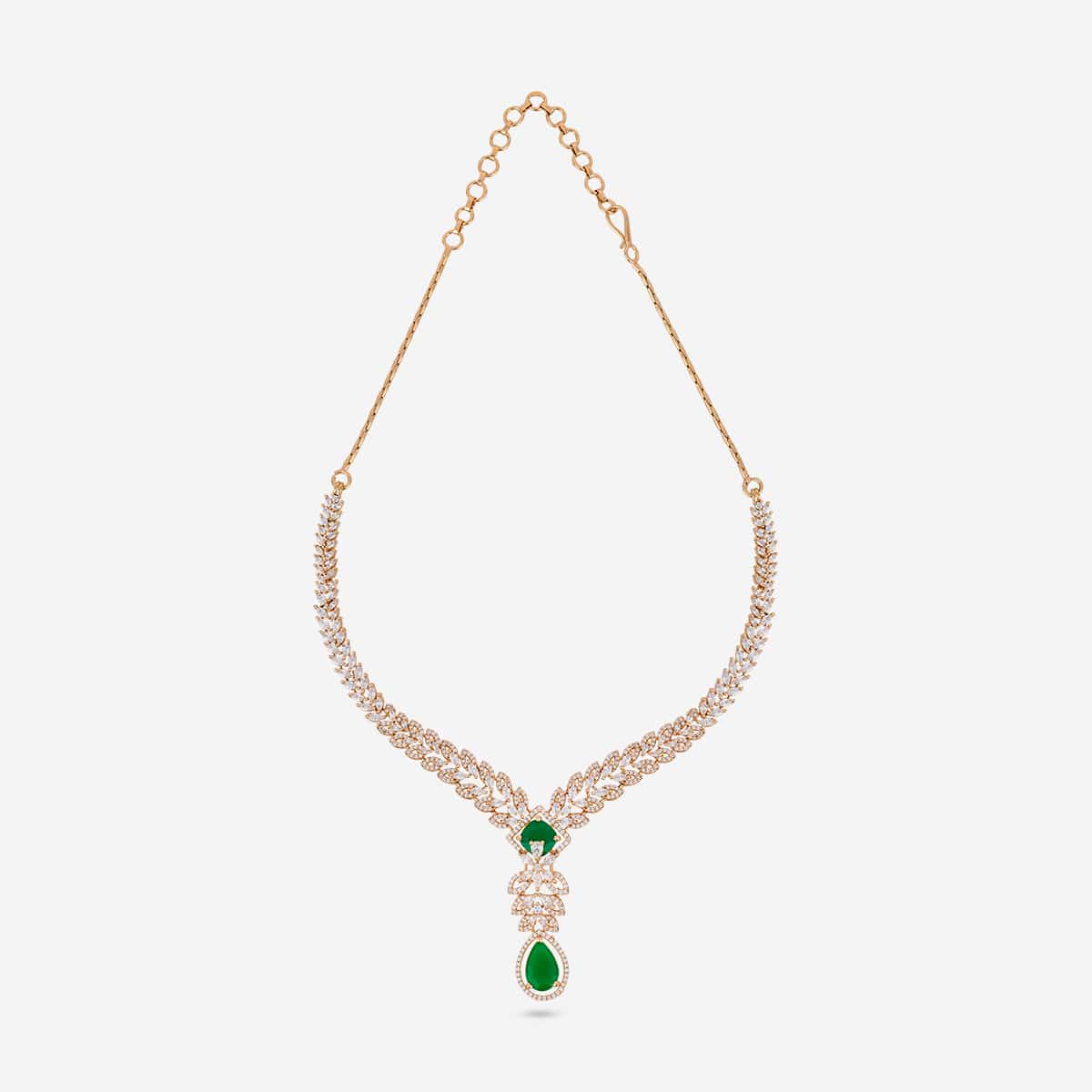 Zircon Necklace Zircon Necklace 202644