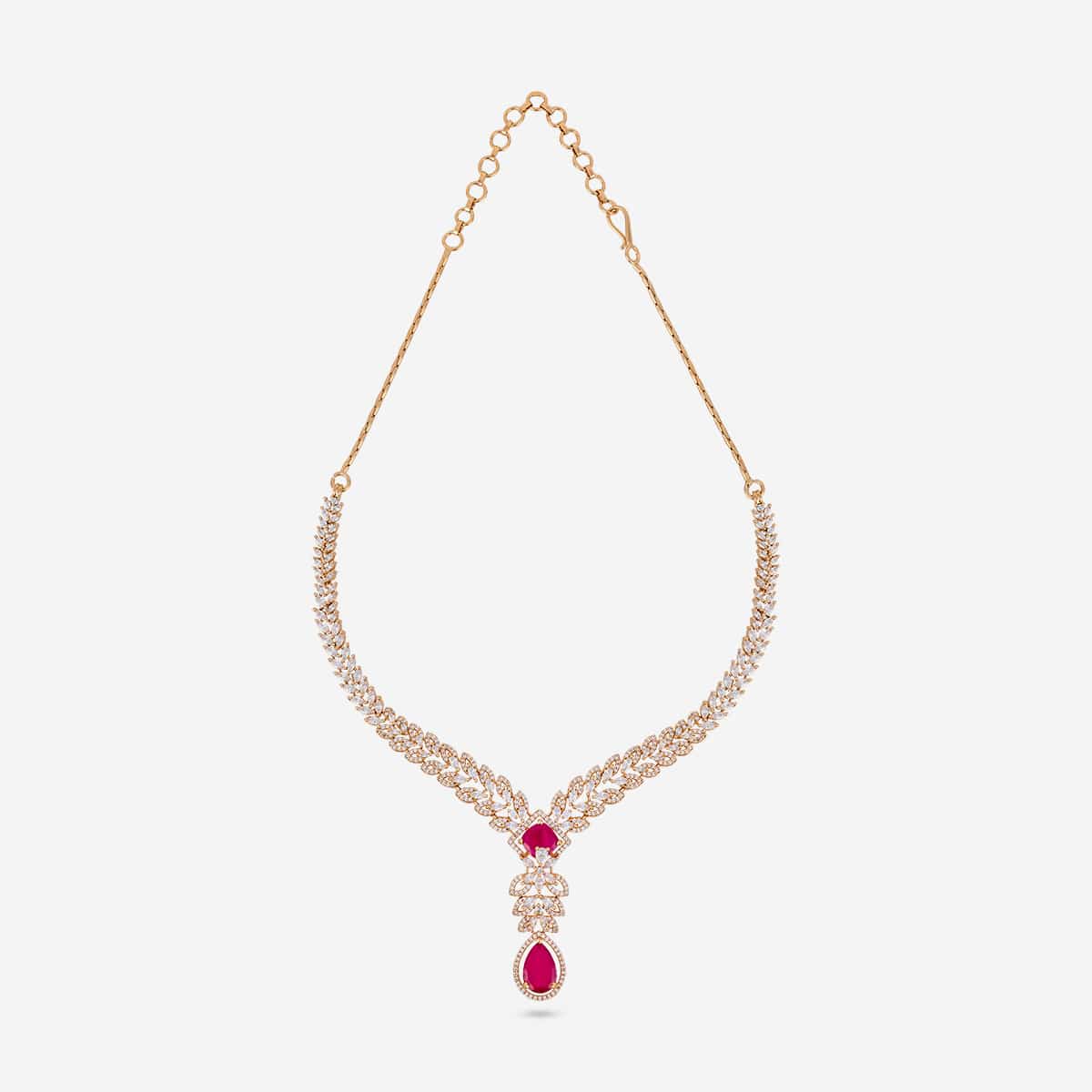 Zircon Necklace Zircon Necklace 202644