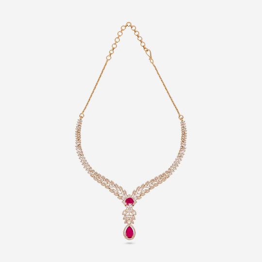 Zircon Necklace Zircon Necklace 202644