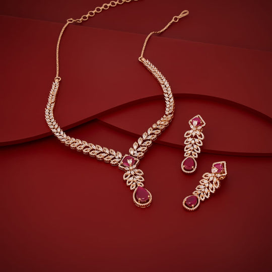 Zircon Necklace Zircon Necklace 202644
