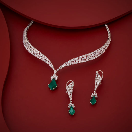 Zircon Necklace Zircon Necklace 202645