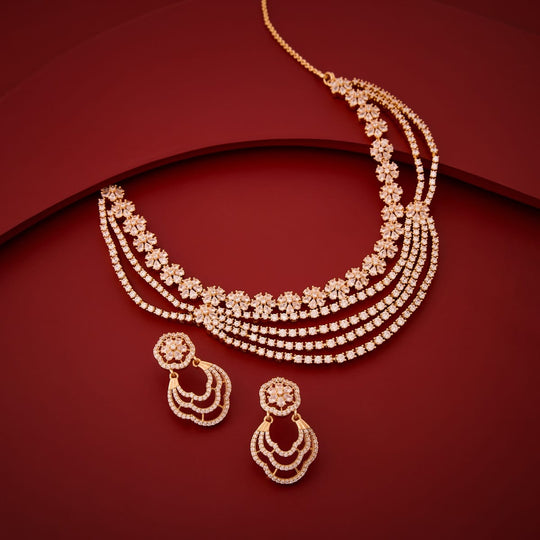 Zircon Necklace Zircon Necklace 202708