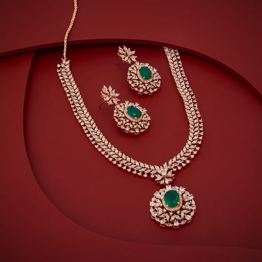 Zircon Necklace Zircon Necklace 202733