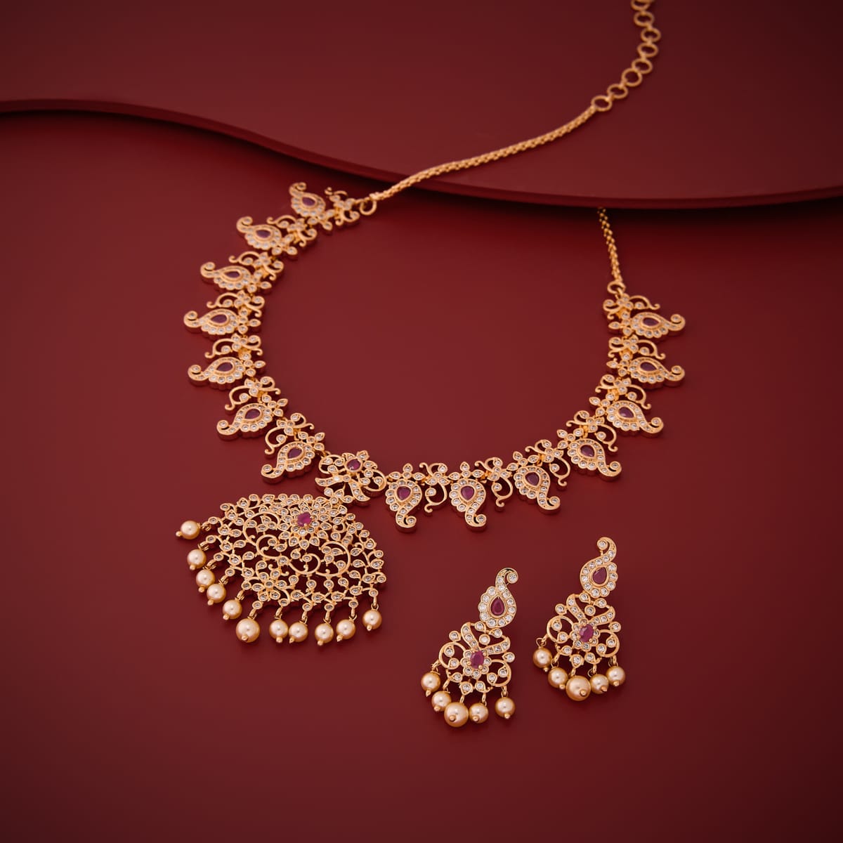 Zircon Necklace Zircon Necklace 202740