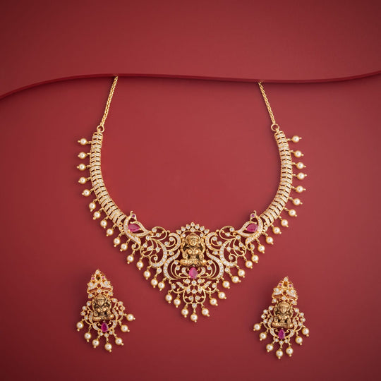 Zircon Necklace Zircon Necklace 202741