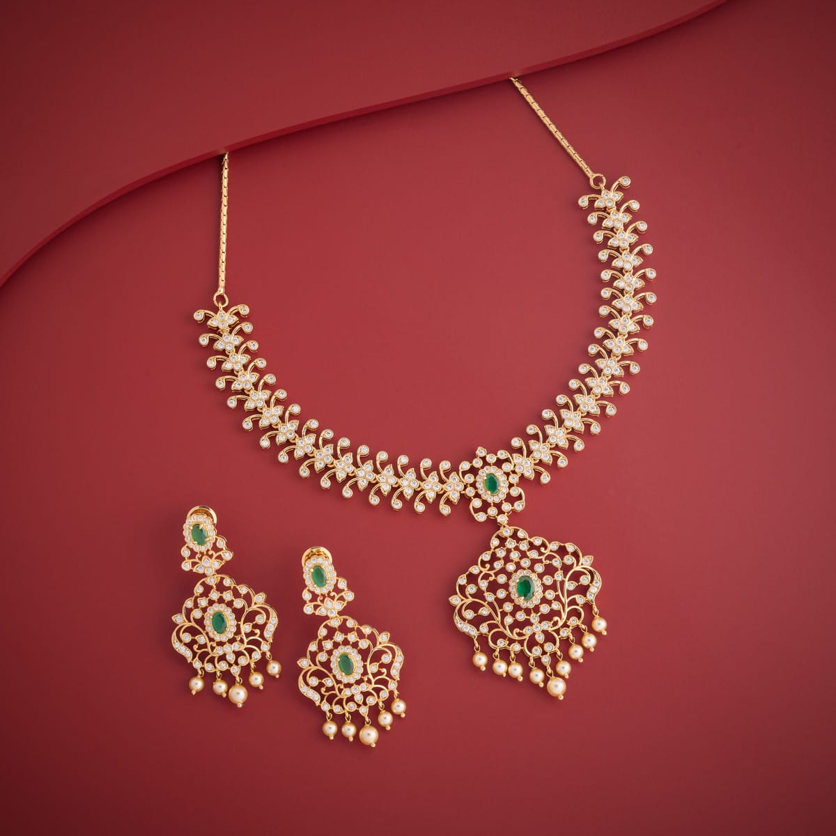 Zircon Necklace Zircon Necklace 203440