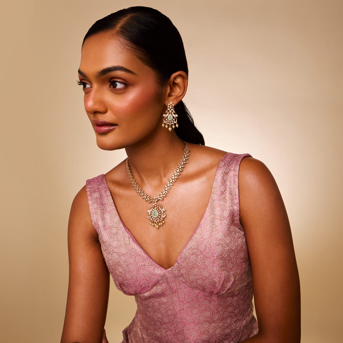 Zircon Necklace Zircon Necklace 203441