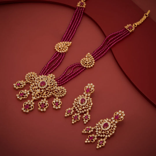 Zircon Necklace Zircon Necklace 203442