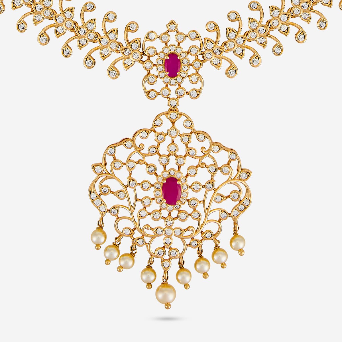 Zircon Necklace Zircon Necklace 203443