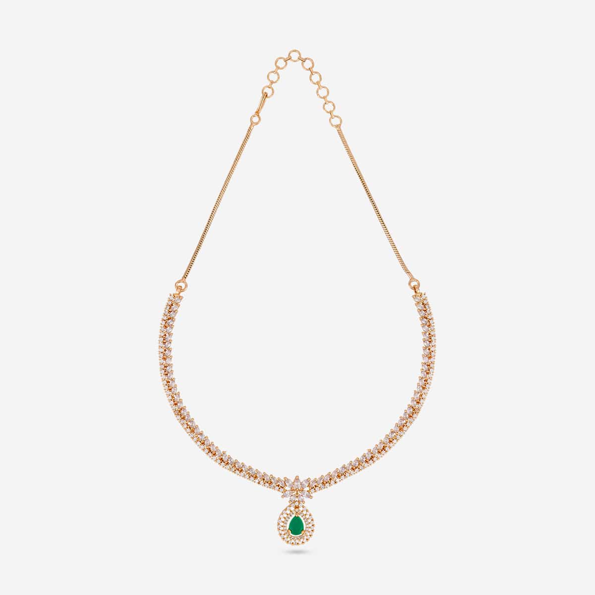 Zircon Necklace Zircon Necklace 203445