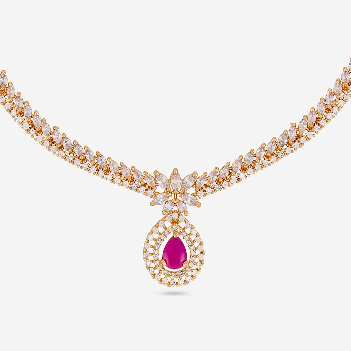 Zircon Necklace Zircon Necklace 203445