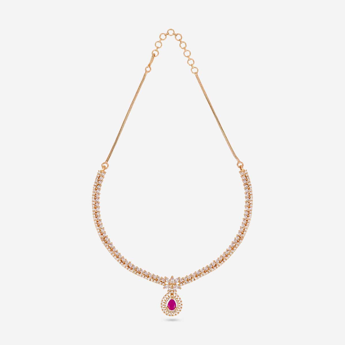 Zircon Necklace Zircon Necklace 203445