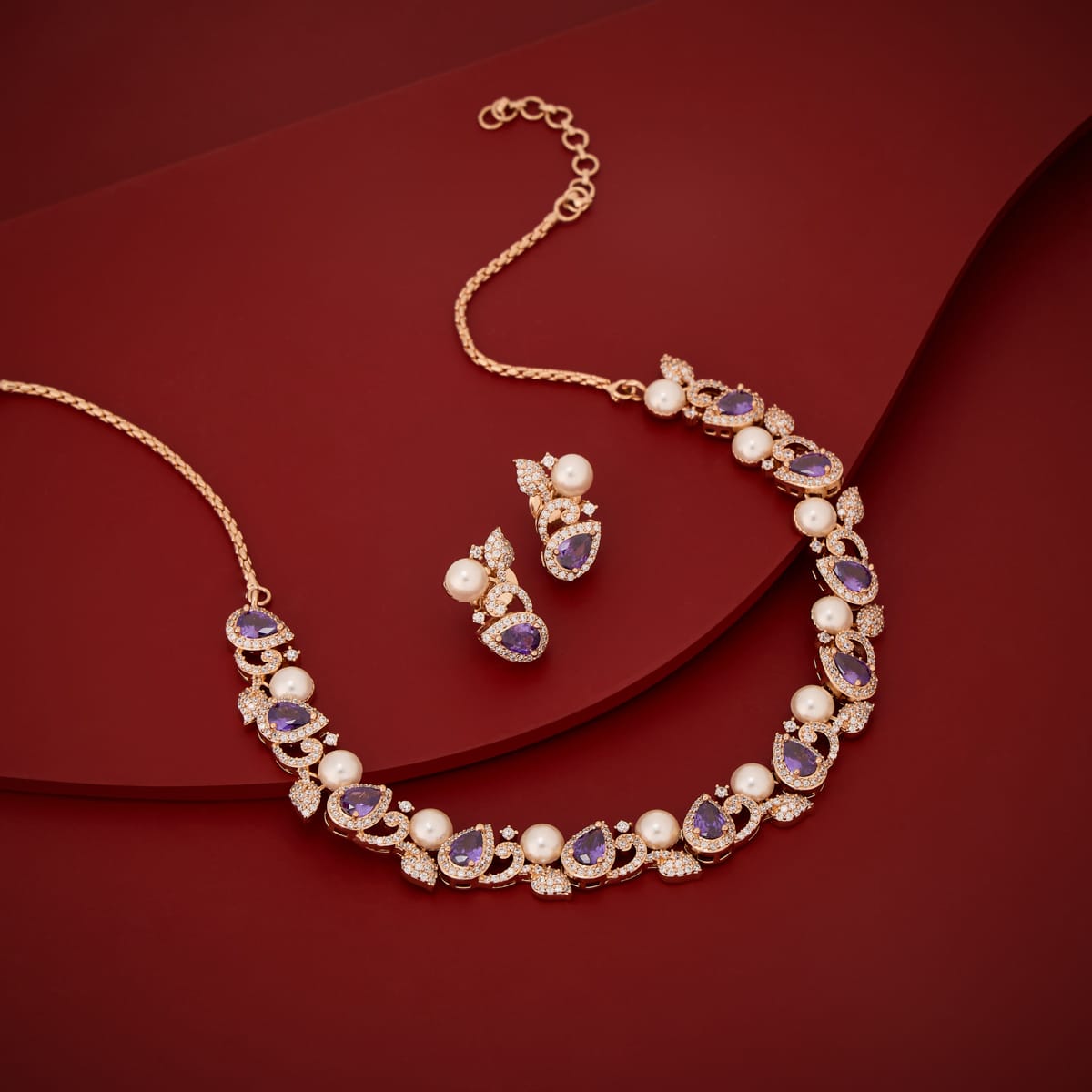 Zircon Necklace Zircon Necklace 203761