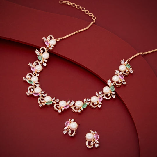 Zircon Necklace Zircon Necklace 203763