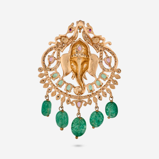 Zircon Pendant Set Zircon Pendant Earring 202455