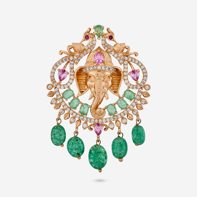Zircon Pendant Set Zircon Pendant Earring 202455