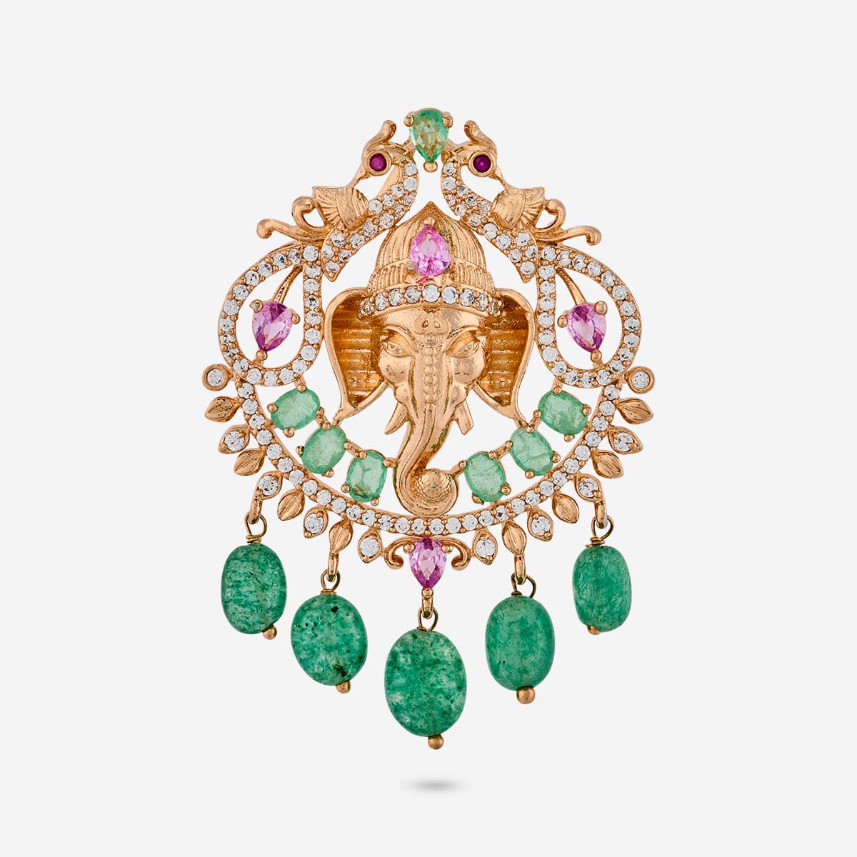 Zircon Pendant Set Zircon Pendant Earring 202455