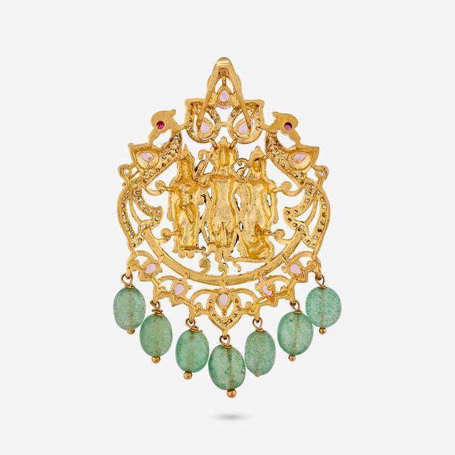 Zircon Pendant Set Zircon Pendant Earring 202453