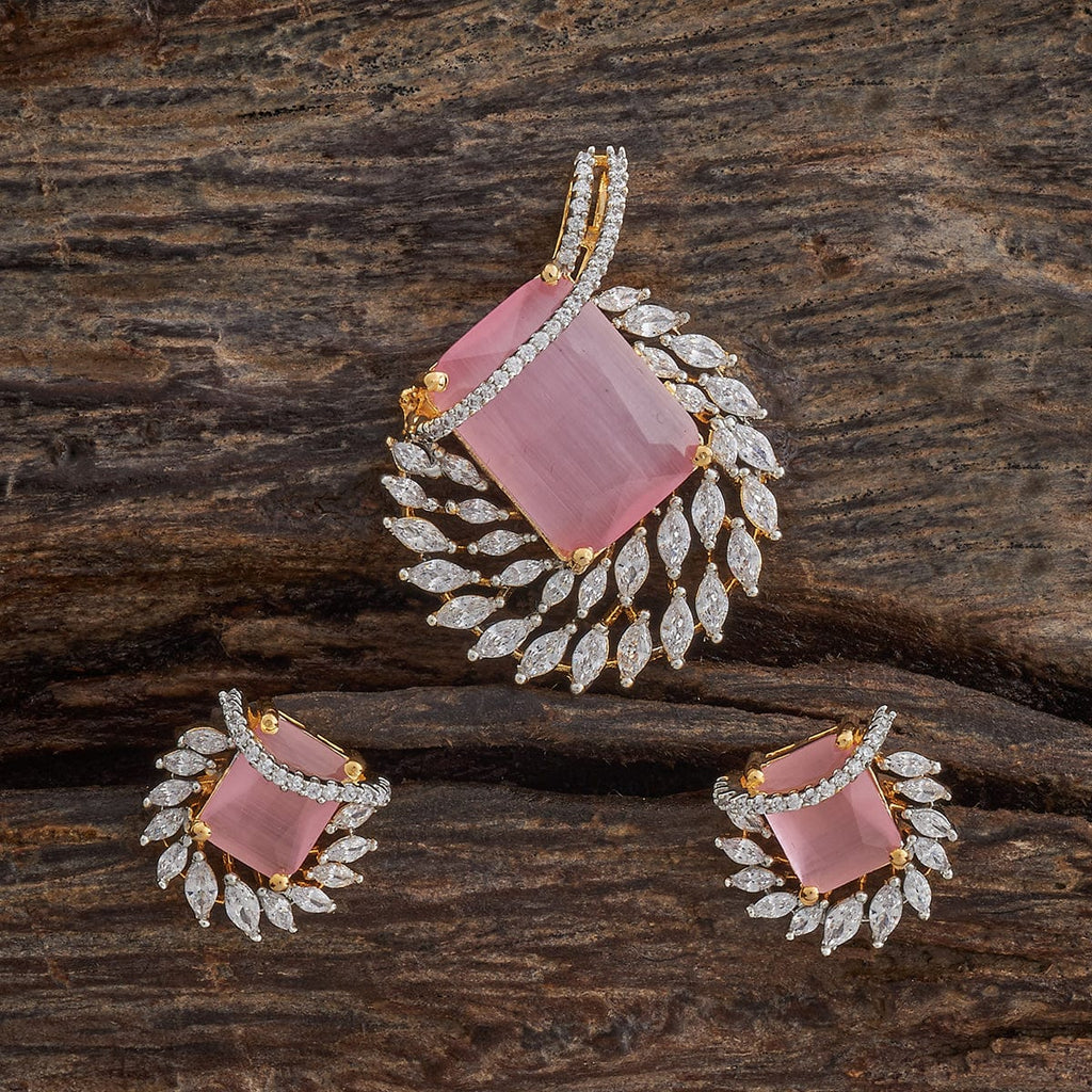 Zircon Pendant Set Zircon Pendant Earring 181542