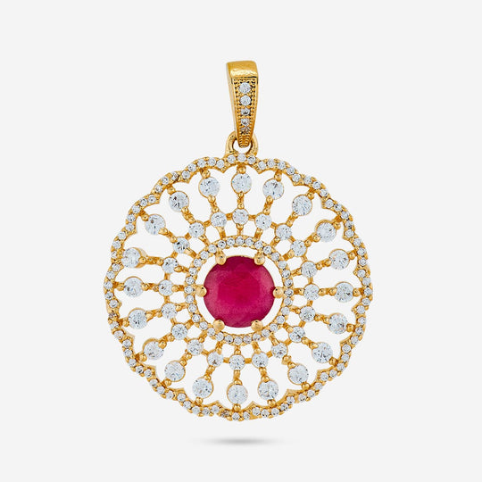 Zircon Pendant Set Zircon Pendant Earring 182860