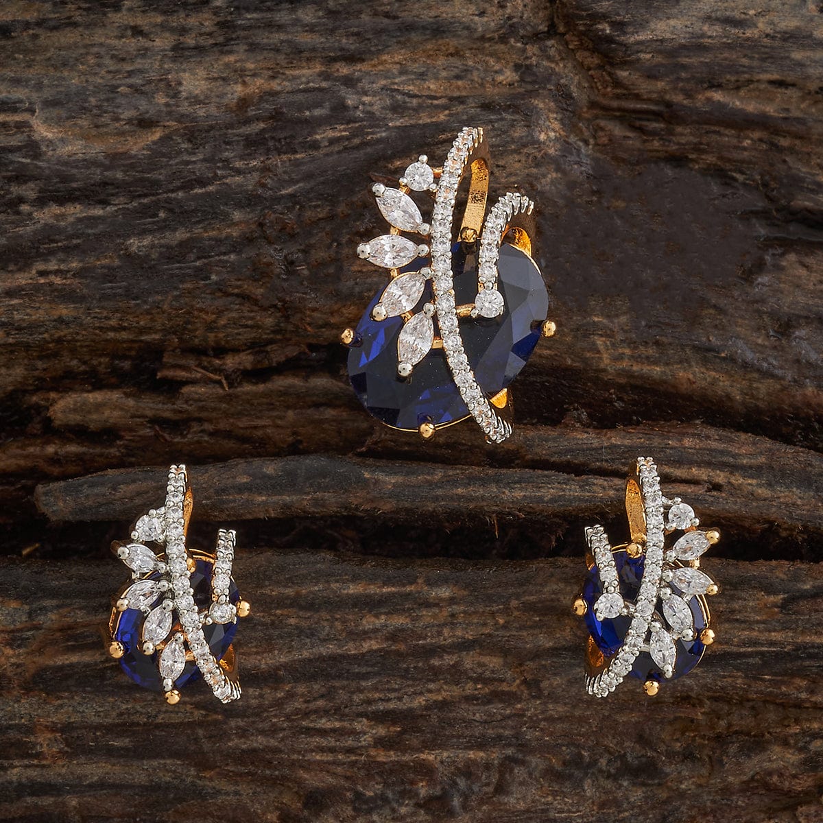 Zircon Pendant Set Zircon Pendant Earring 182480