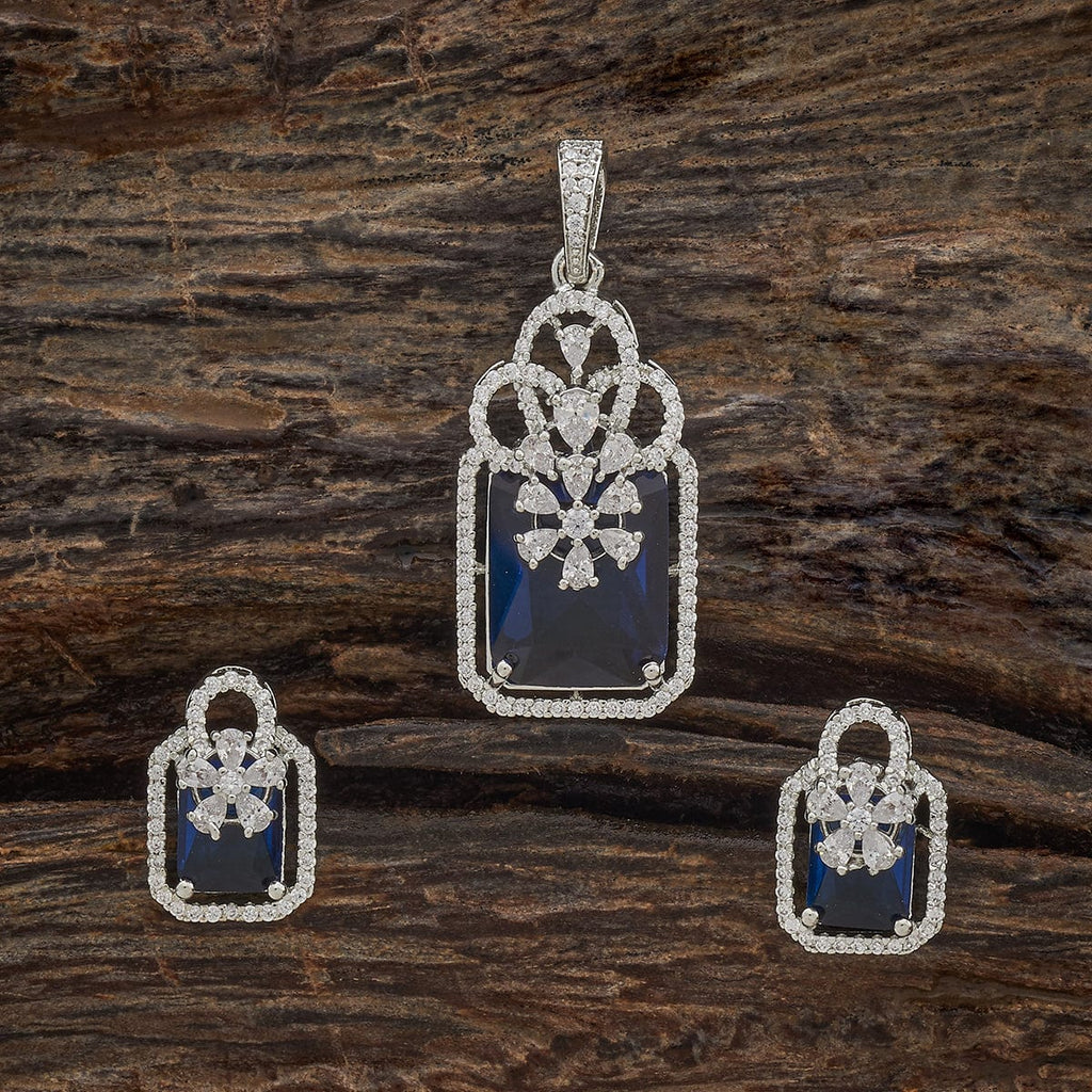 Zircon Pendant Set Zircon Pendant Earring 181541