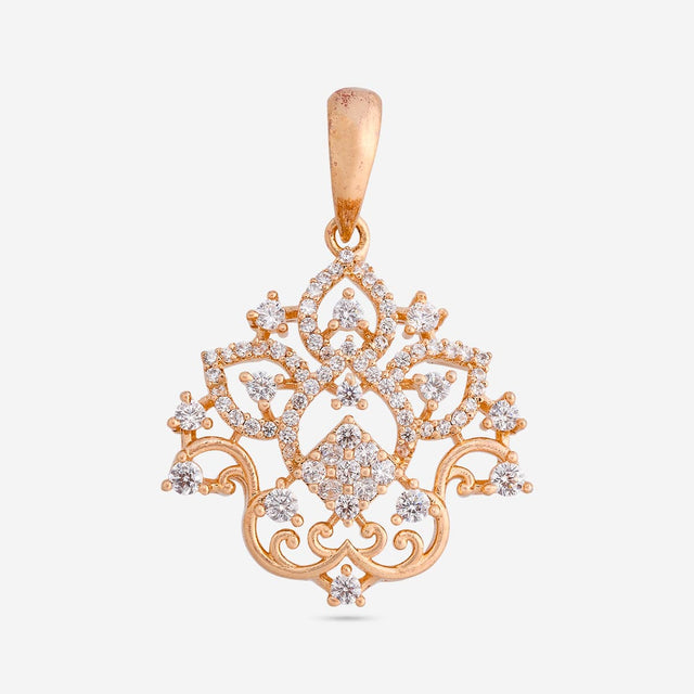 Zircon Pendant Set Zircon Pendant Earring 197468