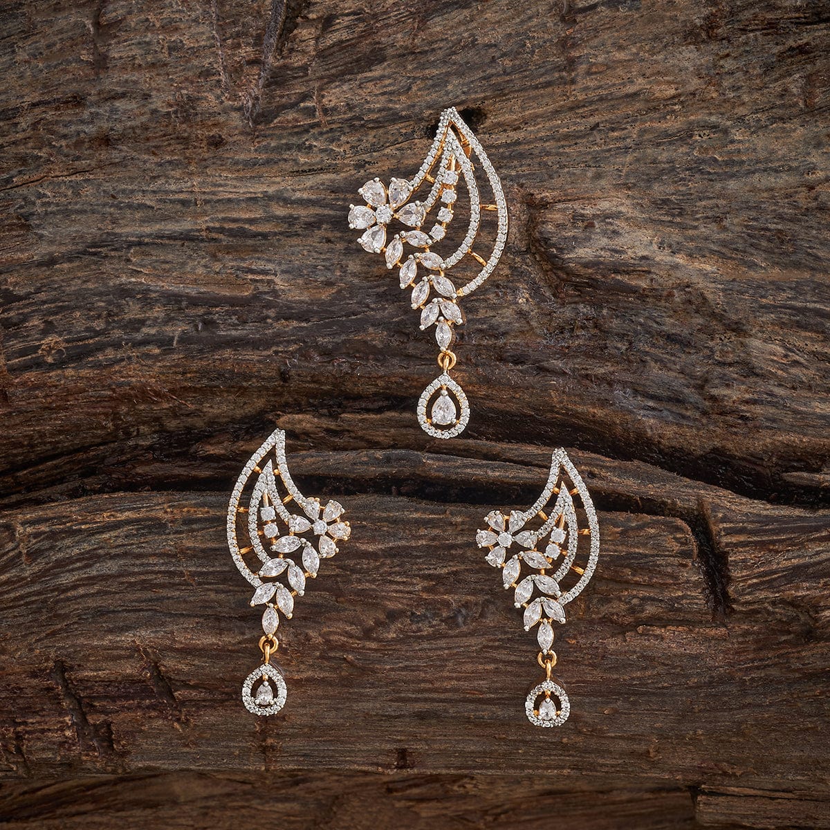 Zircon Pendant Set Zircon Pendant Earring 182475