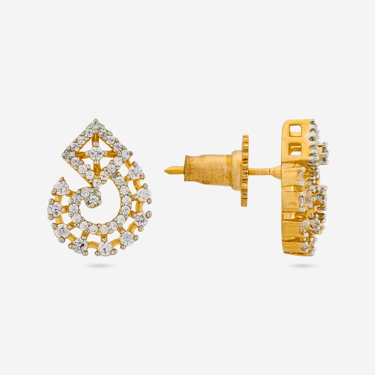 Zircon Pendant Set Zircon Pendant Earring 193733