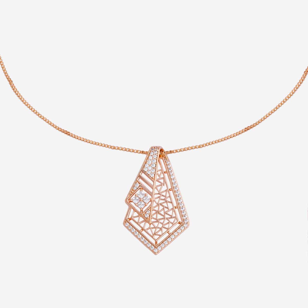 Zircon Pendant Set Dewdrop Delight Gift Set