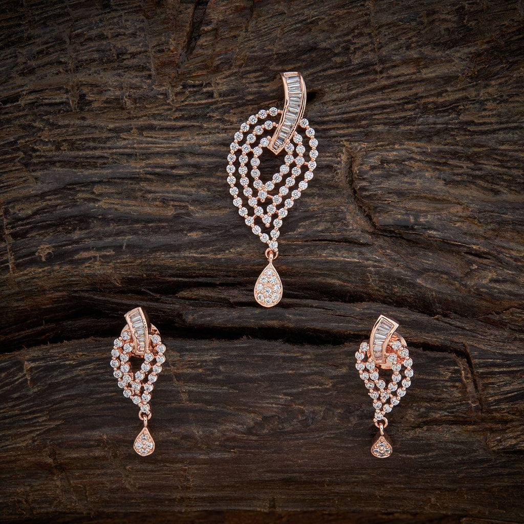 Zircon Pendant Set Zircon Pendant Earring 150303